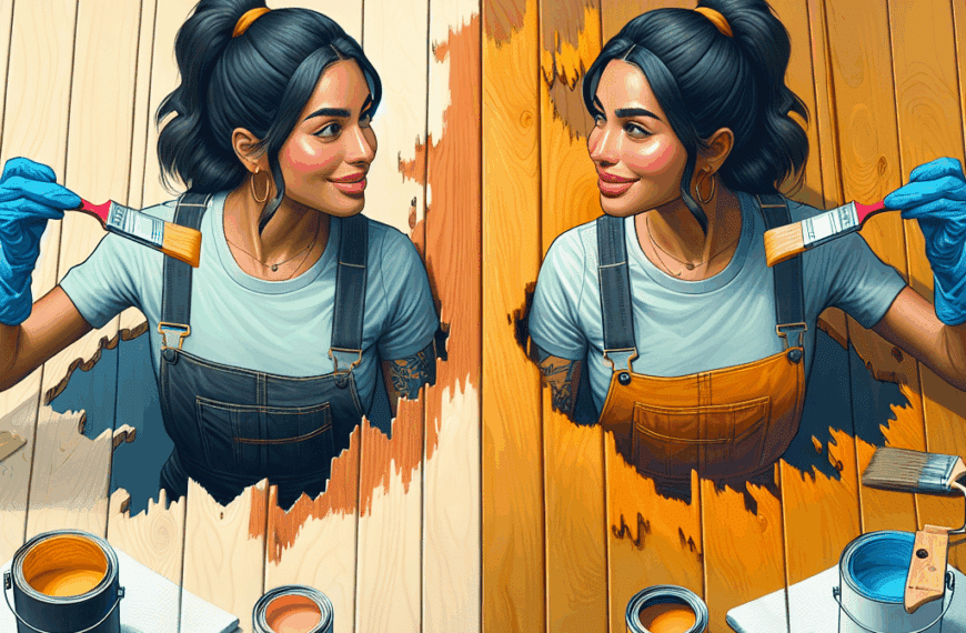Pintura Fácil: Renueva tu Revestimiento de Madera Barnizada Sin Lijar