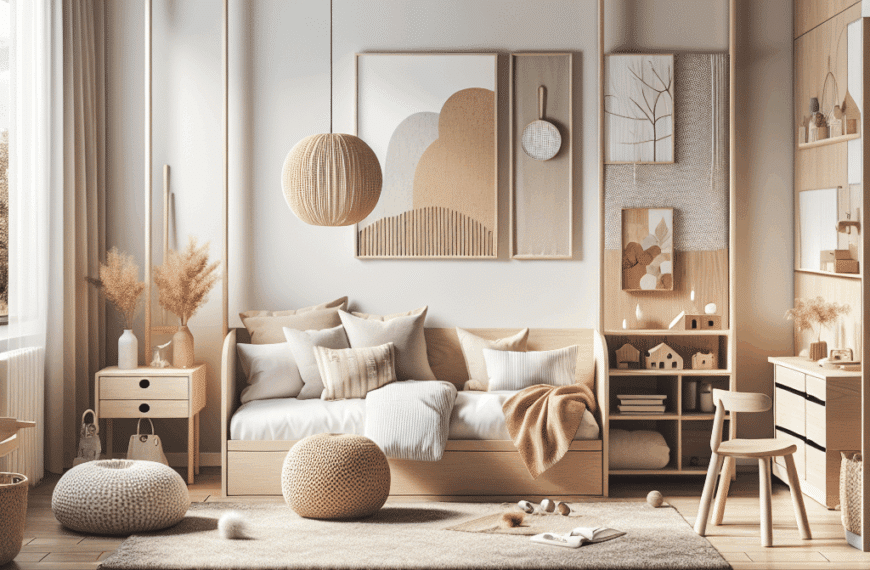 7 Claves Escandinavas para Crear un Dormitorio Infantil Cálido y Acogedor