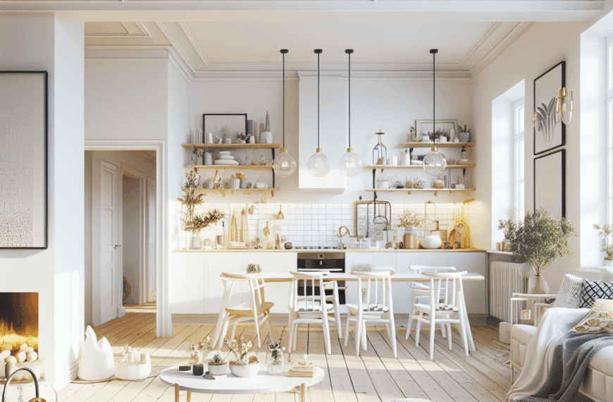 Elegancia Nórdica: Descubre la Magia de 76 m² de Diseño Sueco Sofisticado