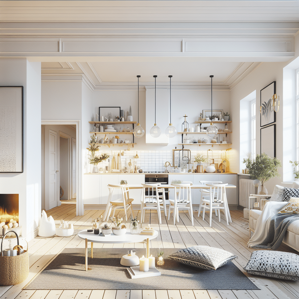 Elegancia Nórdica: Descubre la Magia de 76 m² de Diseño Sueco Sofisticado