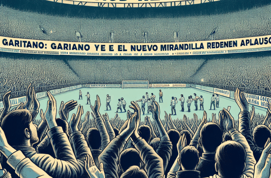 Actitud Rebelde: Garitano y El Nuevo Mirandilla Reciben Aplausos