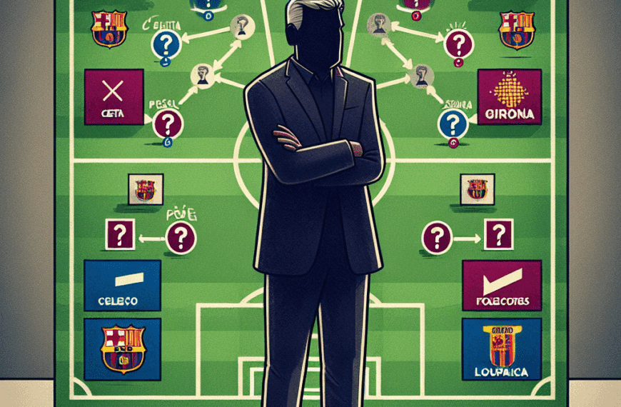 Alineaciones Posibles del Celta y Girona: ¿Se Acerca el Despido de Míchel?