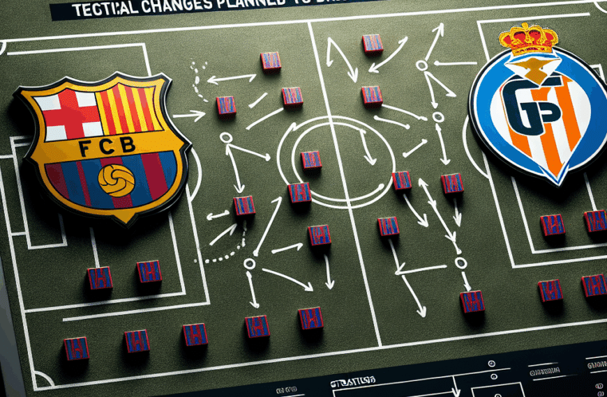 Alineaciones Probables del FC Barcelona y Getafe CF: Hansi Flick Planifica Cambios para Desajustar el Sistema Defensivo de Bordalás