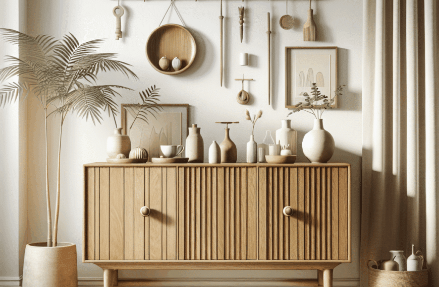 Aparador de Teca: Estilo Escandinavo con Encanto Vintage en tu Hogar