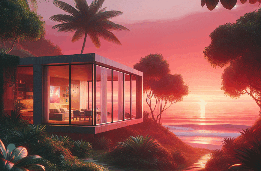 Armonía Costera: Innovación y Eficiencia en una Vivienda Pasiva Frente al Mar