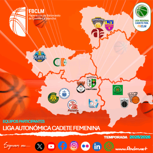 «Calendario Oficial 2025-2026: Liga Autonómica Cadete Femenina de CLM ...