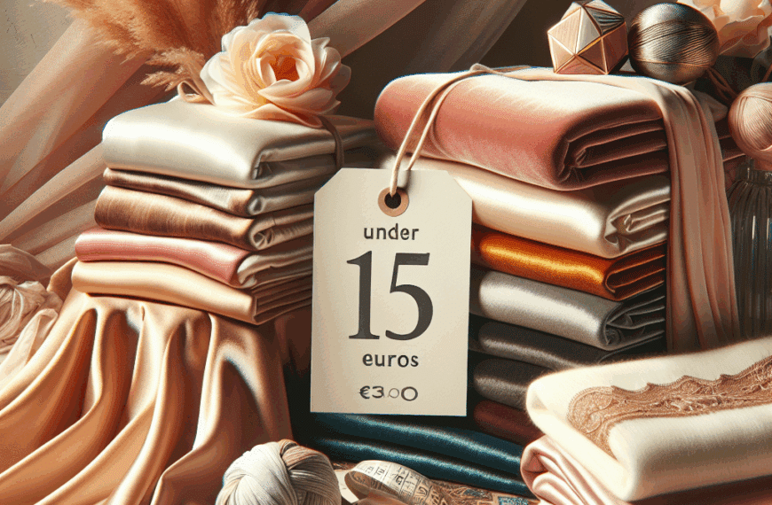 Chic y Asequible: Lujo en Tejidos Suaves por Menos de 15 Euros