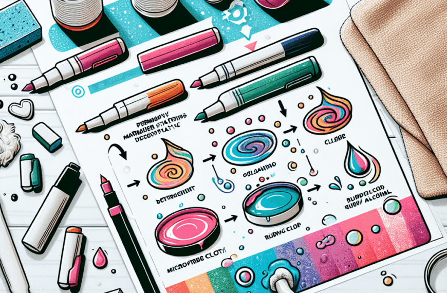 Cómo Eliminar Manchas de Marcador Permanente en Plástico Decorativo: Guía Completa