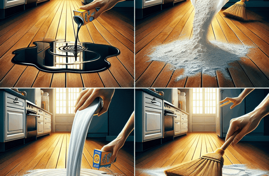 Elimina Manchas de Aceite del Suelo con Harina: Guía Práctica