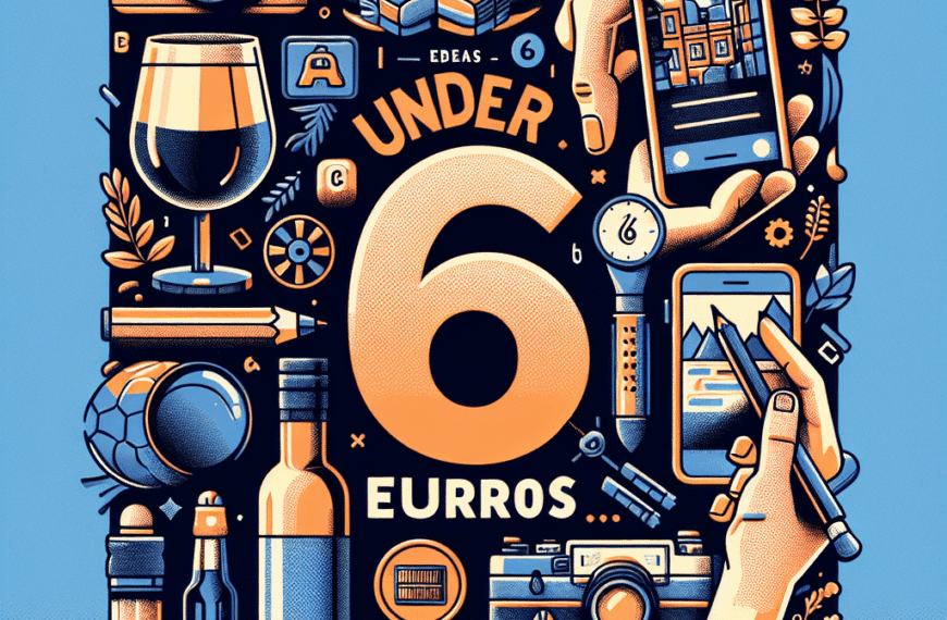 ¡Ofertas Increíbles por Menos de 6 Euros!