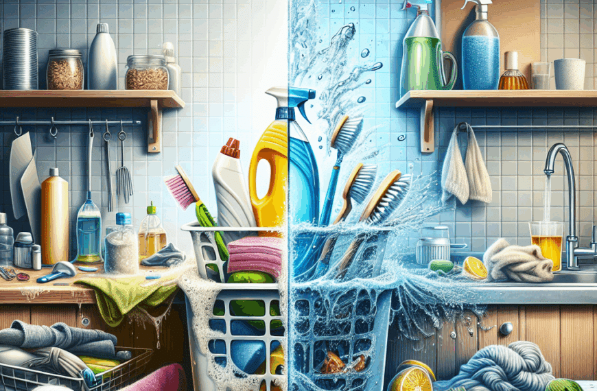 Descubre el Poder del Limpiador Casero: Tu Secreto para un Hogar Impecable y Brillante
