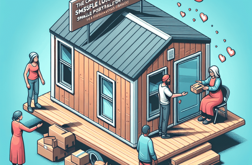 La Innovación Canadiense: Mini Casas Portátiles que Reviven la Esperanza para Personas Sin Hogar