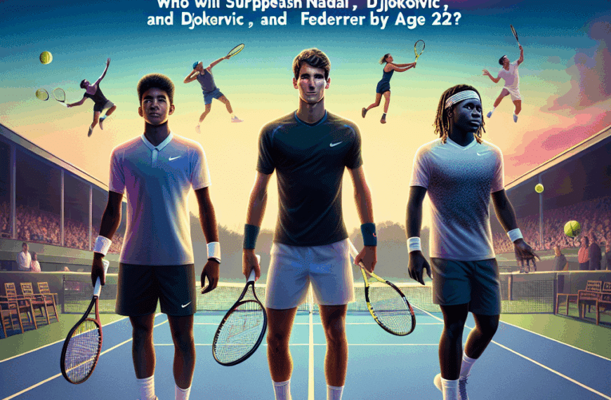 El Futuro del Tenis: ¿Quién Superará a Nadal, Djokovic y Federer a los 22 Años?