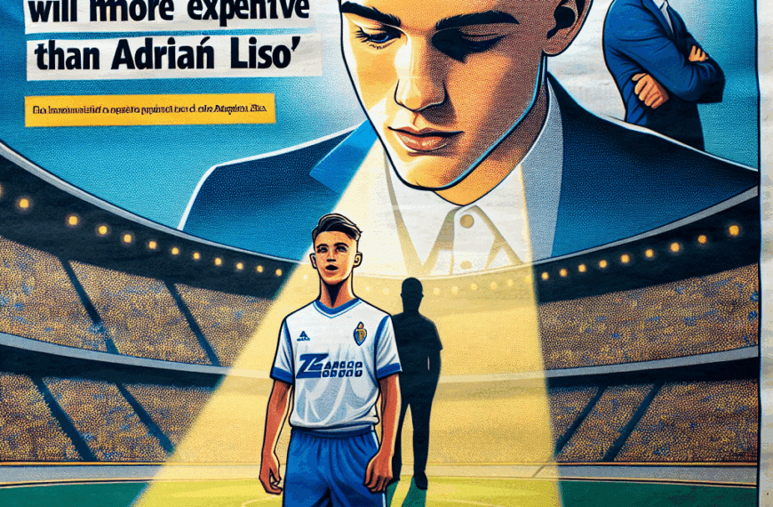 El Nuevo Talento del Real Zaragoza Impulsado por Gabi Será Más Costoso que Adrián Liso