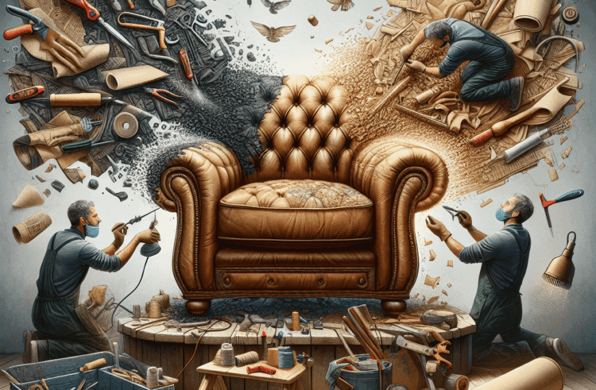 Transformación Perfecta: Revive un Sillón Hundido con Estos Consejos