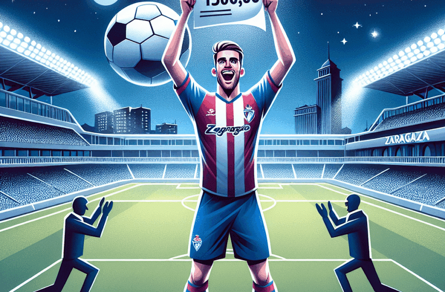 El Zaragoza Asegura a Saidu Con Un Nuevo Contrato Tras Invertir 150.000 €