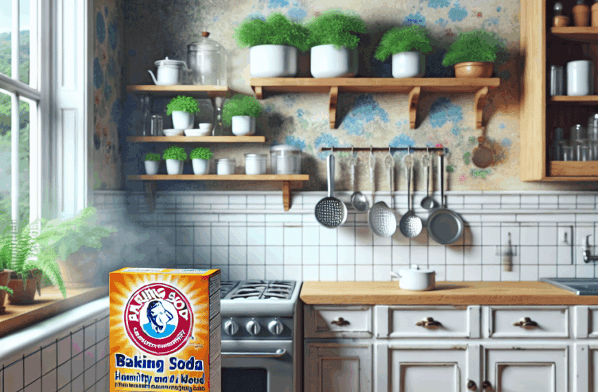 Eliminación Natural de Humedad y Moho en Casa con Bicarbonato de Sodio