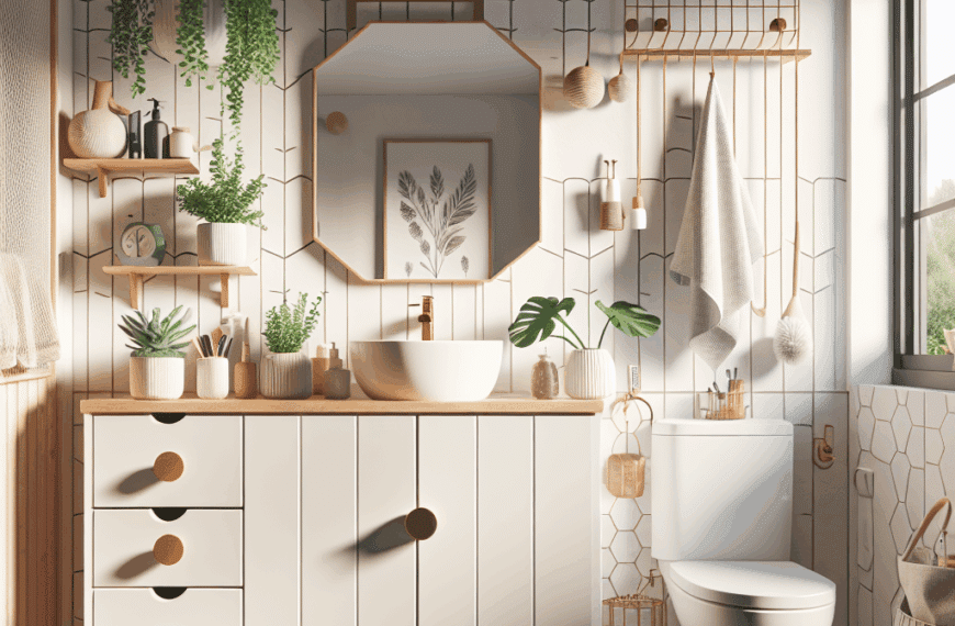 Encanto Compacto: Eficiencia y Estilo en Baños Pequeños