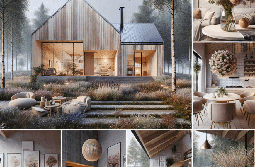 Encanto Nórdico: La Fusión de Arquitectura y Arte Floral en una Casa de Väddö