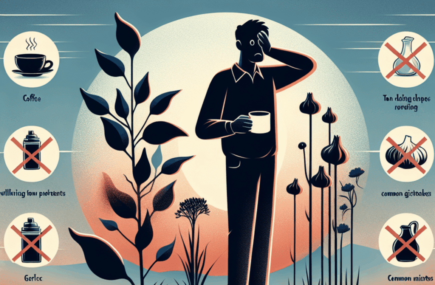 Errores Comunes al Combinar Café y Ajo: Cómo Proteger tus Plantas
