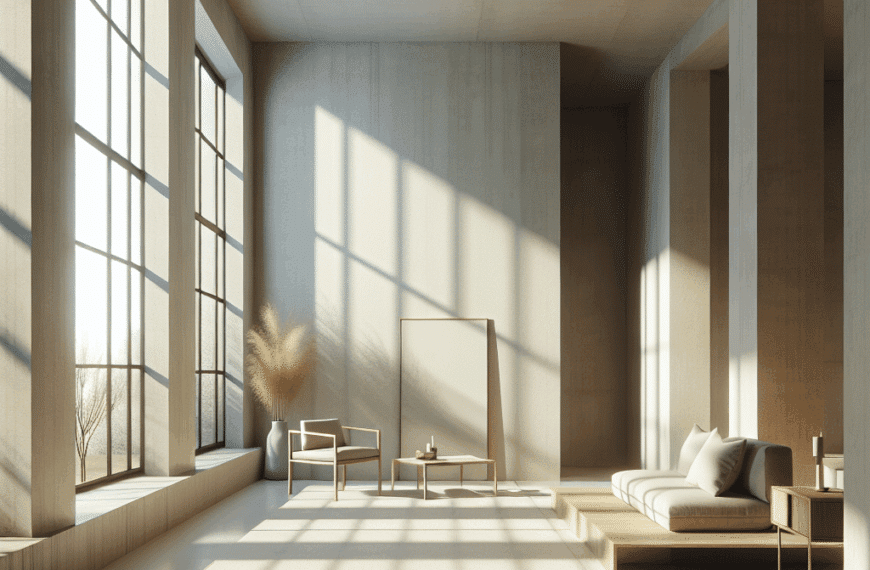 Ventanales Luminosos: Transformando Espacios Minimalistas