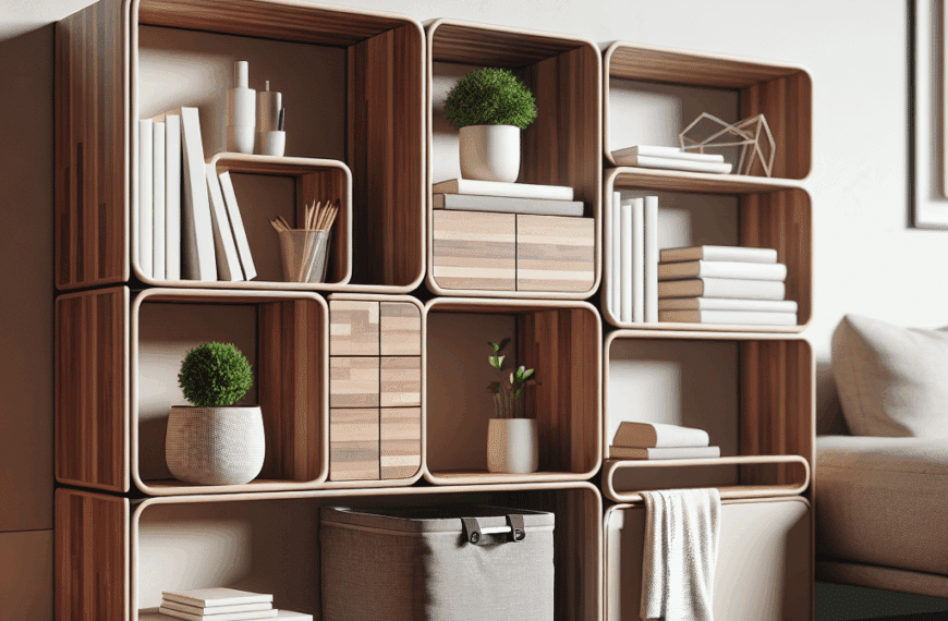 Estantería Multifuncional: Solución Compacta con Cubo para Ropa Sucia