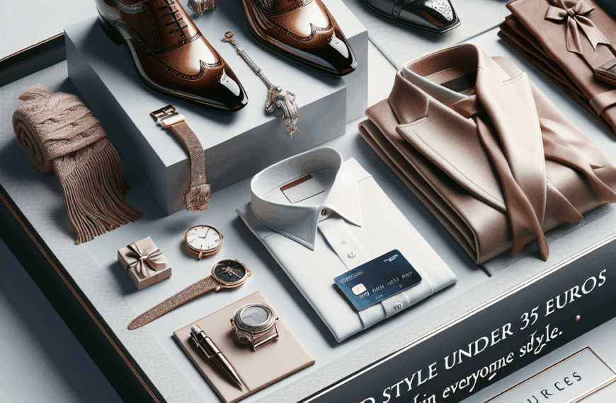 Estilo Refinado por Menos de 35 Euros: Elegancia al Alcance de Todos
