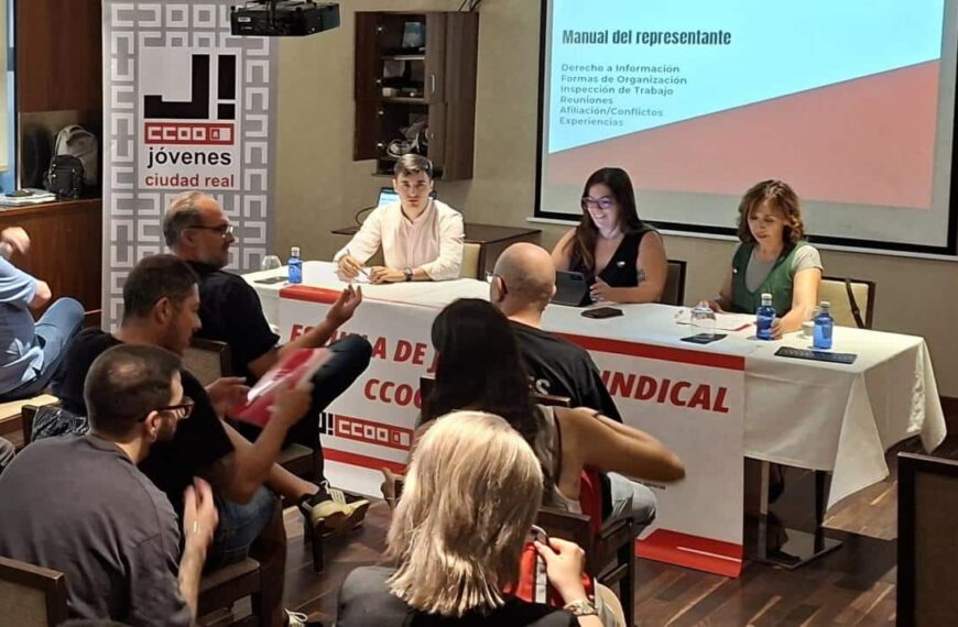 Éxito de la VII Escuela de Juventud de CC.OO. como Foro de Formación y Debate Sindical