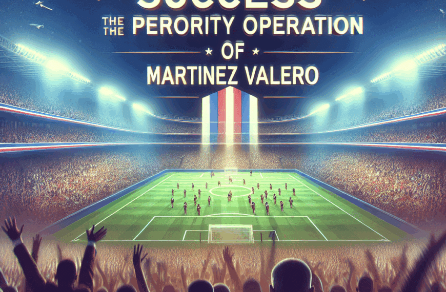 Éxito en la Operación Prioritaria del Martínez Valero