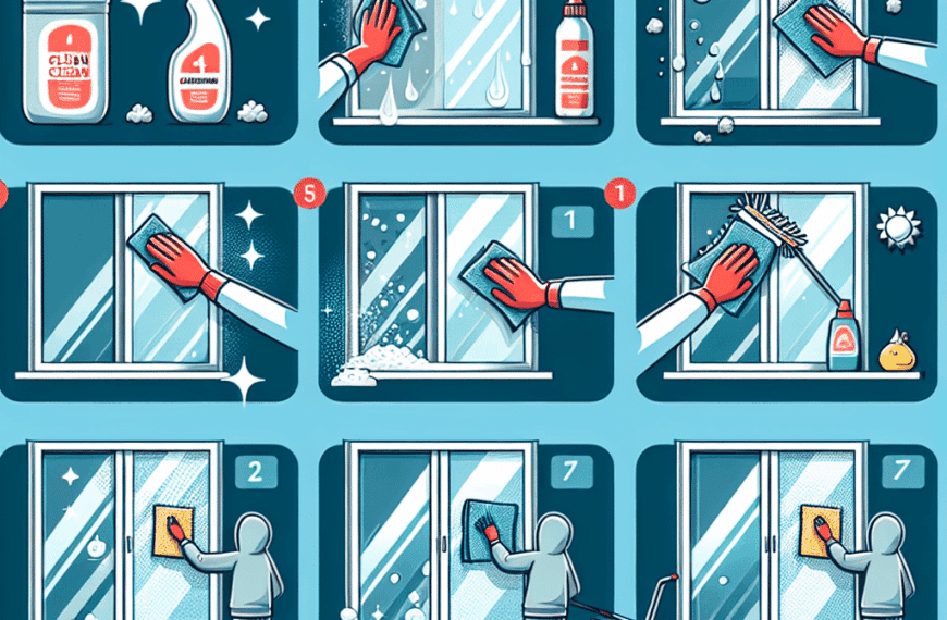 Cómo Limpiar y Dejar Relucientes tus Ventanas de Aluminio: Soluciones para Eliminar Manchas y Polvo