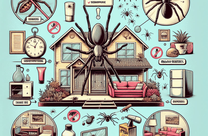 Guía Definitiva para Expulsar Arañas de Manera Segura en Casa