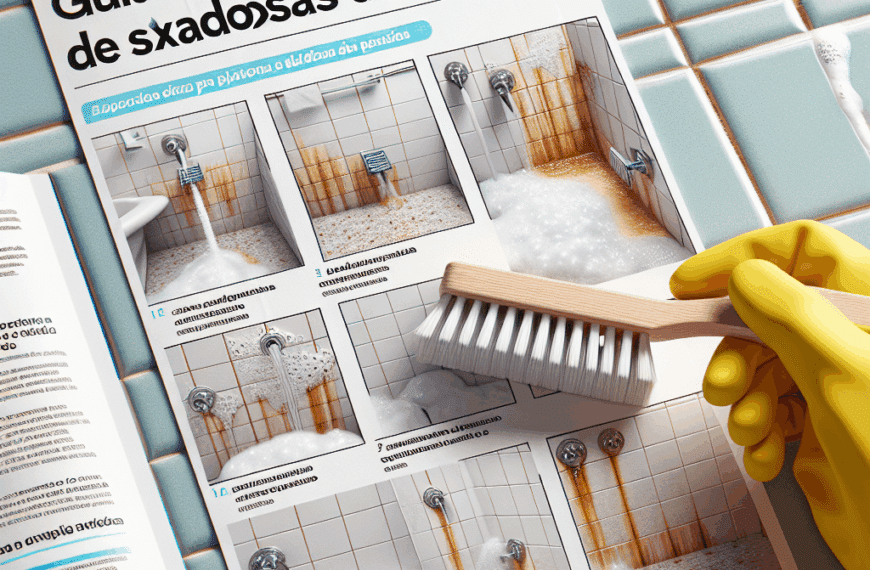 Guía Práctica para Quitar el Óxido de las Baldosas del Baño