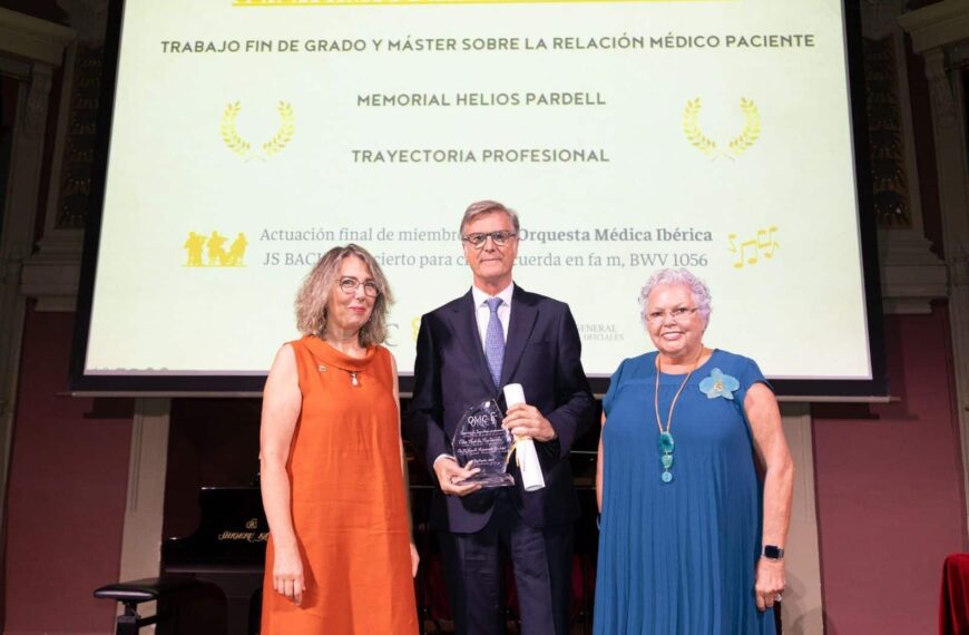 Gurutz Linazasoro, Neurólogo de Policlínica Gipuzkoa, Honrado con el Premio a la Trayectoria Profesional por la Organización Médica Colegial