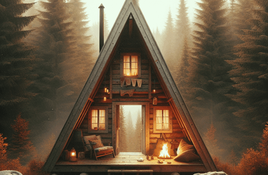 Hygge y Confort: El Encanto de una Vida en Cabaña A-Frame