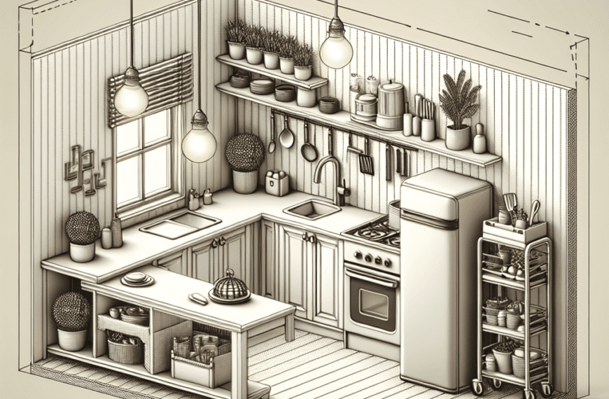 Soluciones Ingeniosas para Cocinas Pequeñas: Integrando Islas y Camareras