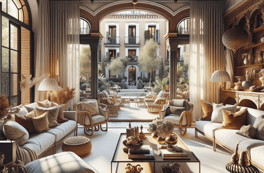 La Elegante Casa de Penélope Cruz y Javier Bardem: Un Oasis de Estilo y Confort en Madrid