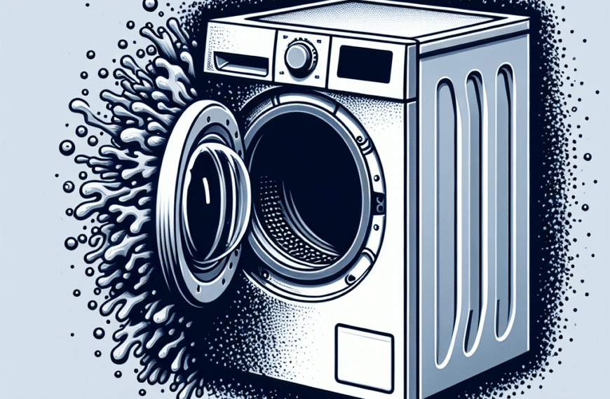 Dejando la Lavadora Abierta: Un Descuido Recurrente y sus Consecuencias