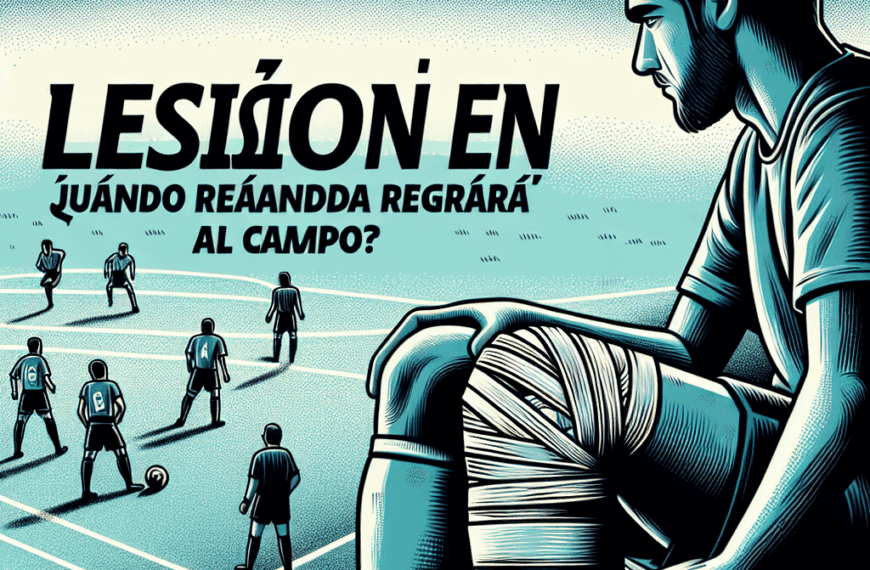 Lesión en el Jugador: ¿Cuándo Regresará al Campo?