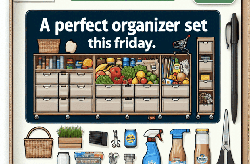 Nuevo Set de Organizadores de Lidl: La Solución Ideal para tus Cajones, Disponible Este Viernes