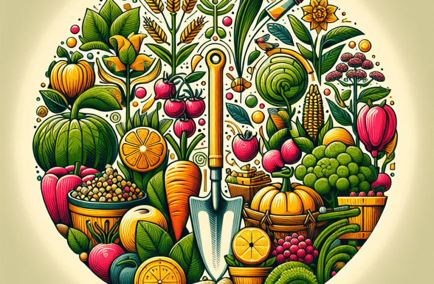 Principales Cultivos y Flores de Jardín para 2025: Guía Esencial