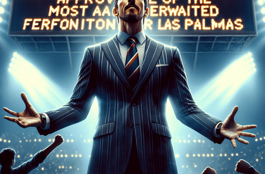 Luis García Celebra la Aprobación del Refuerzo Más Esperado para Las Palmas