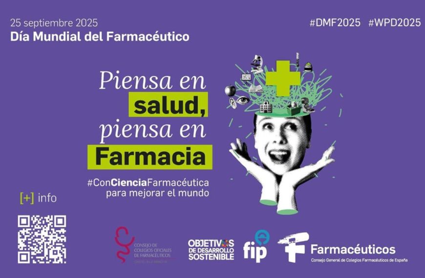 Más de 3.100 farmacéuticos de Castilla-La Mancha celebrarán su Día Mundial el 25 de septiembre
