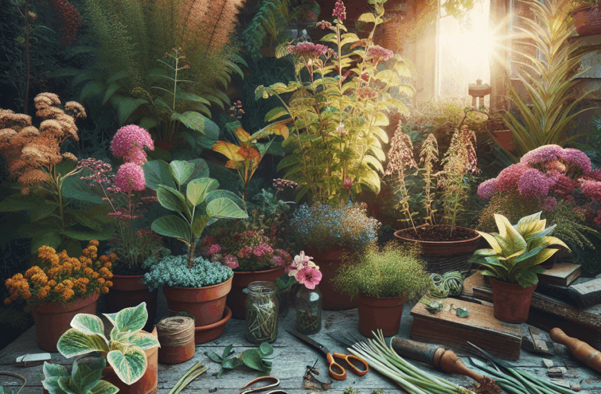 Multiplica Tu Jardín: 10 Plantas para Propagar por Esquejes en Septiembre y Tener Éxito el Próximo Año