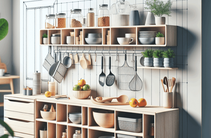 Organiza tu Cocina con Estilo: El Nuevo Estante de Ikea