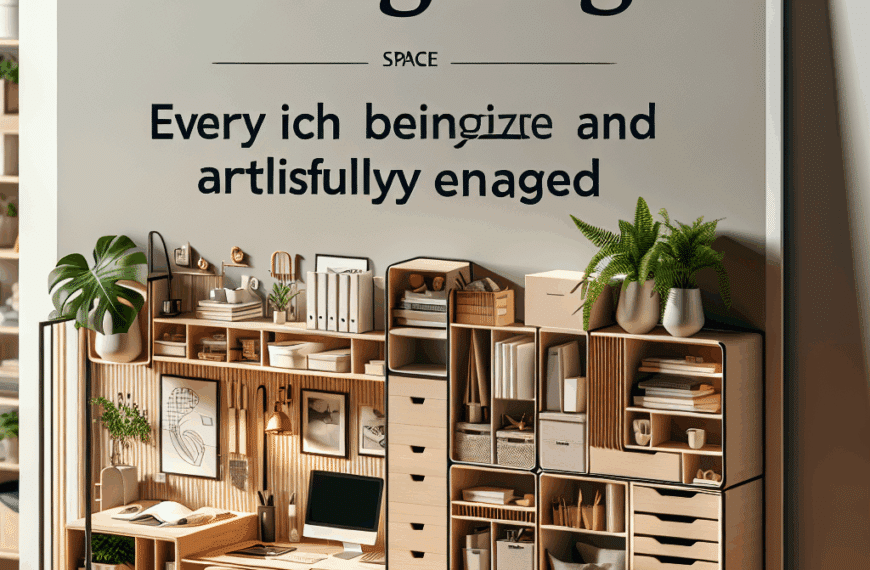 Optimizando Espacios: Claves para Aprovechar cada Metro Cuadrado