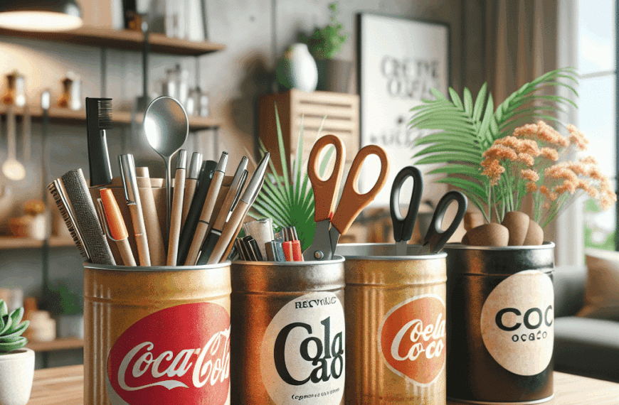 Transforma tu Hogar: Recicla Botes de Cola Cao con un Toque Creativo