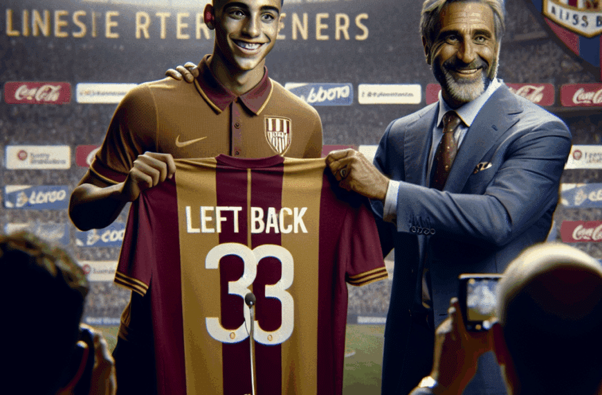 Pellegrini Presenta a su Nuevo Lateral Izquierdo