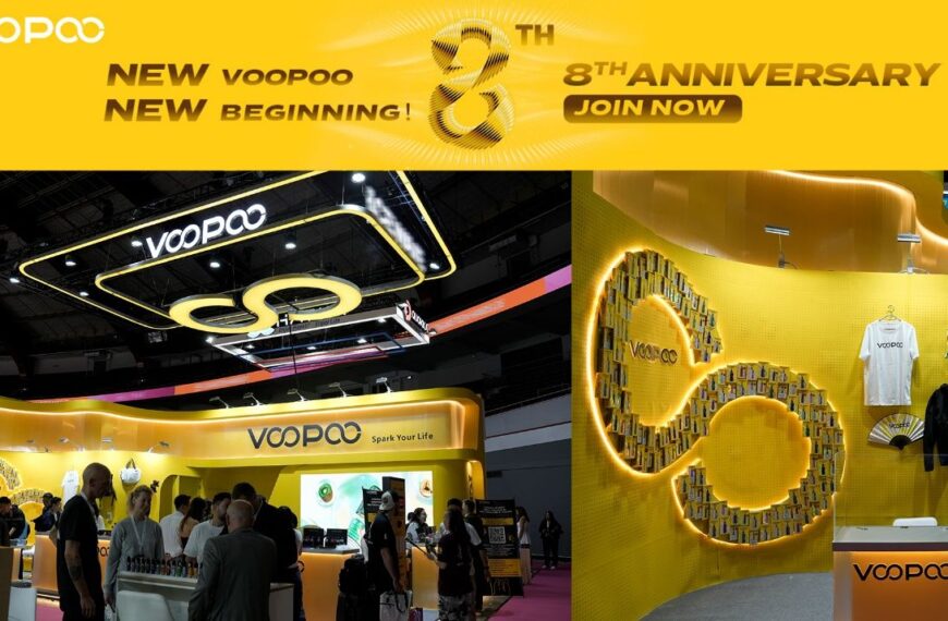 Reinvención y Fiesta: VOOPOO Revela su Nueva Identidad en InterTabac 2025