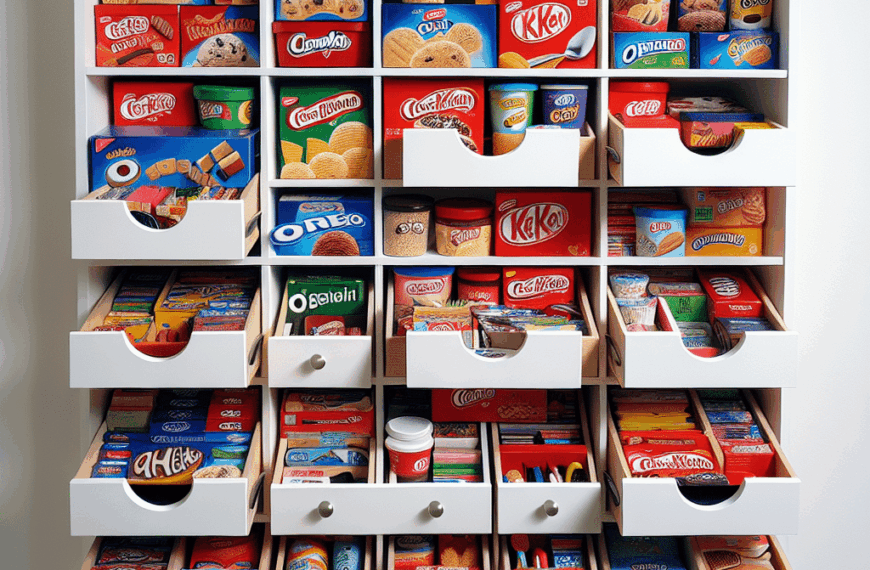 Organiza tus Cajones Reutilizando Cajas de Helados y Galletas