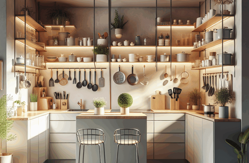 Soluciones Creativas de Leroy Merlin: El Modelo Perfecto para Cocinas Pequeñas